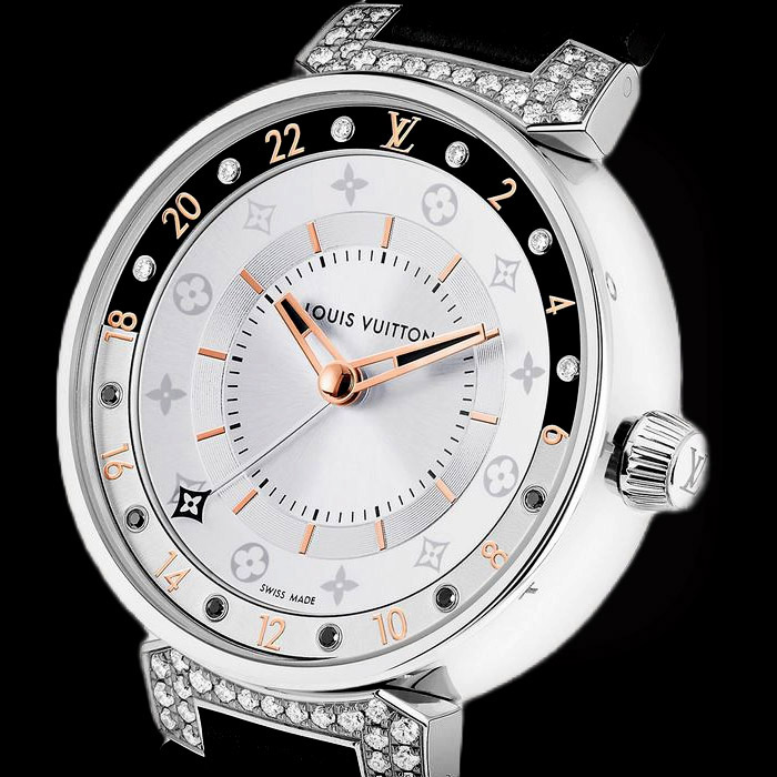 Louis Vuitton Tambour Moon Dual Time is a GMT to clock up air miles